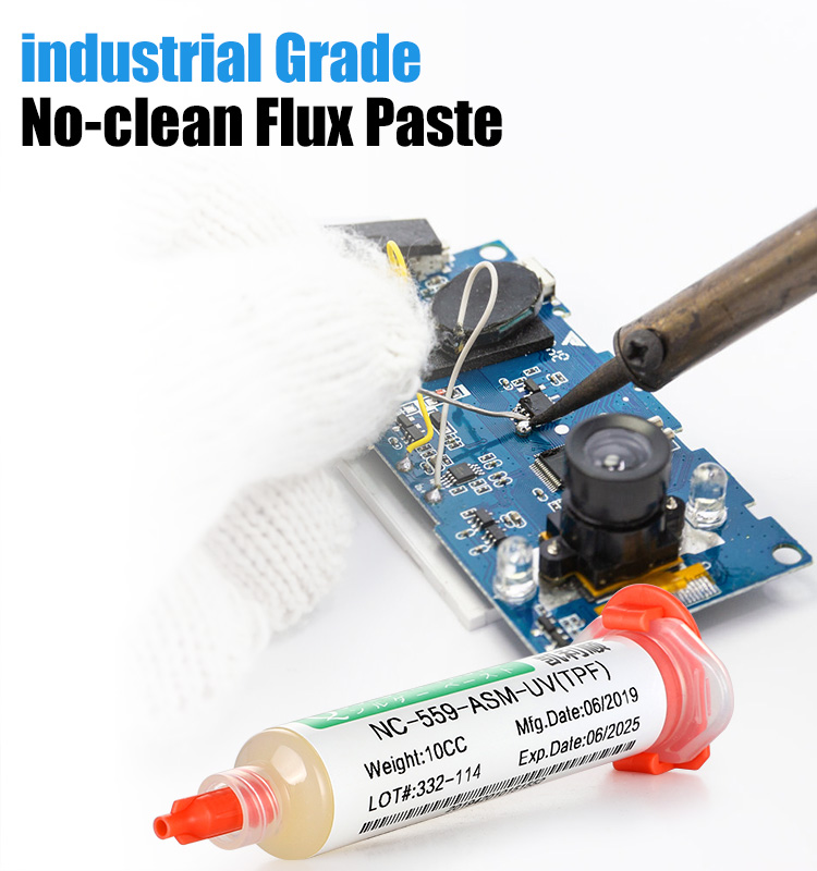 KELLYSHUN NC-559 Soldering Flux 10ML Lead Free Rosin Flux Paste For BGA SMD Household Appliances Etc(图3) KELLYSHUN NC-559 Soldering Flux 10ML Lead Free Rosin Flux Paste For BGA SMD Household Appliances Etc(图3)