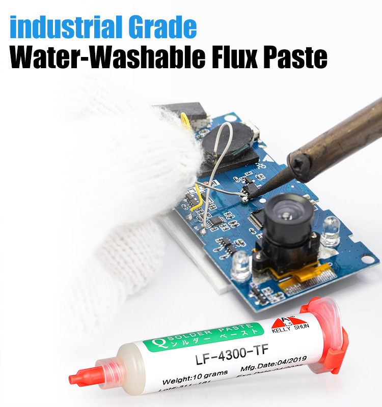 KELLYSHUN LF-4300 Liquid Flux 10CC No Clean Soldering Flux Paste For BGA/SMD/Phone Etc.,Lead Free Ha(图3) KELLYSHUN LF-4300 Liquid Flux 10CC No Clean Soldering Flux Paste For BGA/SMD/Phone Etc.,Lead Free Ha(图3)