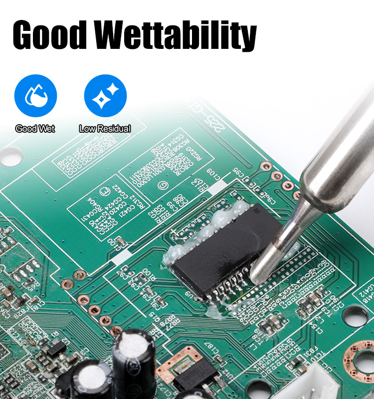 KELLYSHUN KL-558 Solder Flux 10CC No Clean Soldering Flux Paste For BGA/SMD/Phone Etc.,Lead Free Hal(图4) KELLYSHUN KL-558 Solder Flux 10CC No Clean Soldering Flux Paste For BGA/SMD/Phone Etc.,Lead Free Hal(图4)