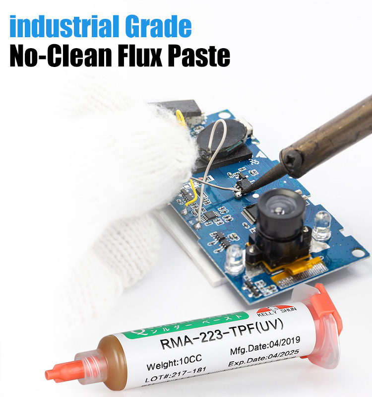 KELLYSHUN RMA-223 Solder Flux 10CC No Clean Soldering Flux Paste For Phone BGA Etc. Lead Free Haloge(图3)