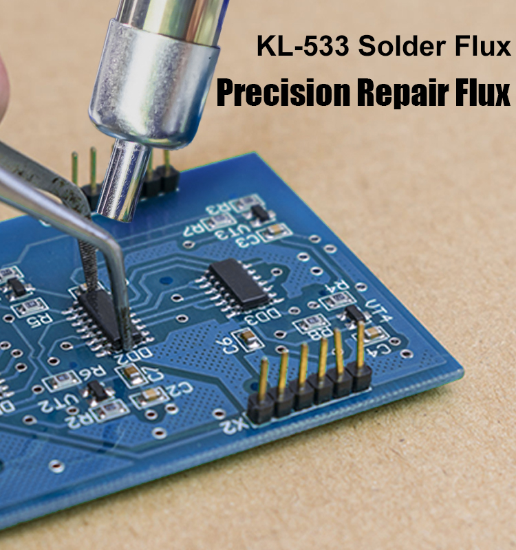 KELLYSHUN KL-533 No Clean Solder Flux Paste Lead Free Halogen Free for BGA Phone Etc Precision Elect(图4)