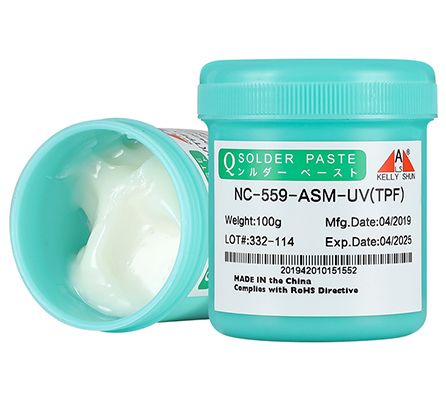 KELLYSHUN NC-559 Soldering Flux 100g Lead Free Rosin Flux Paste For BGA SMD Household Appliances Etc(图1) KELLYSHUN NC-559 Soldering Flux 100g Lead Free Rosin Flux Paste For BGA SMD Household Appliances Etc(图1)
