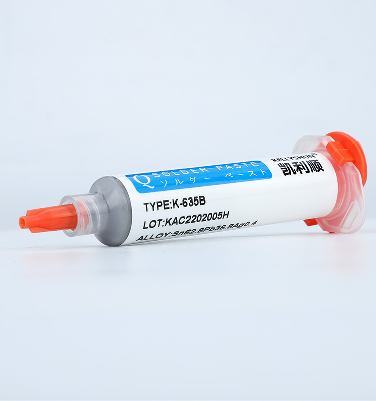 KELLYSHUN K-635B Sn62.8% Pb36.8% Ag0.4% Solder Paste Soldering Paste for Electronics 30g Liquid Sold(图5) KELLYSHUN K-635B Sn62.8% Pb36.8% Ag0.4% Solder Paste Soldering Paste for Electronics 30g Liquid Sold(图5)
