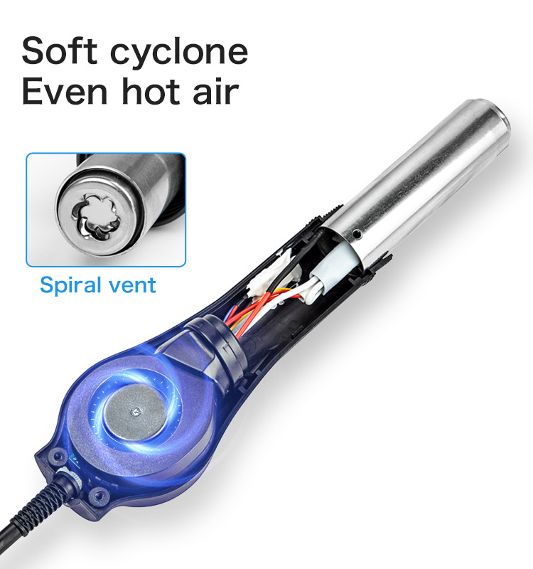KELLYSHUN 858D Heat Gun 700W Rapid Heating Smart Soldering Station LED Digital Display Solder Statio(图2) KELLYSHUN 858D Heat Gun 700W Rapid Heating Smart Soldering Station LED Digital Display Solder Statio(图2)