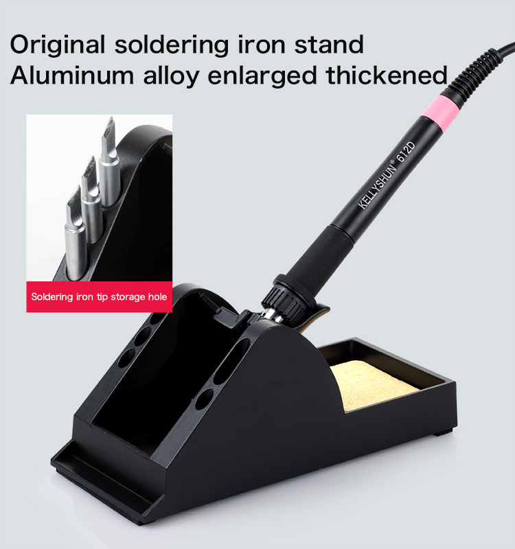 KELLYSHUN 612D Soldering Station 150W Rapid Heating Smart Soldering Station LED Digital Display Sold(图7) KELLYSHUN 612D Soldering Station 150W Rapid Heating Smart Soldering Station LED Digital Display Sold(图7)