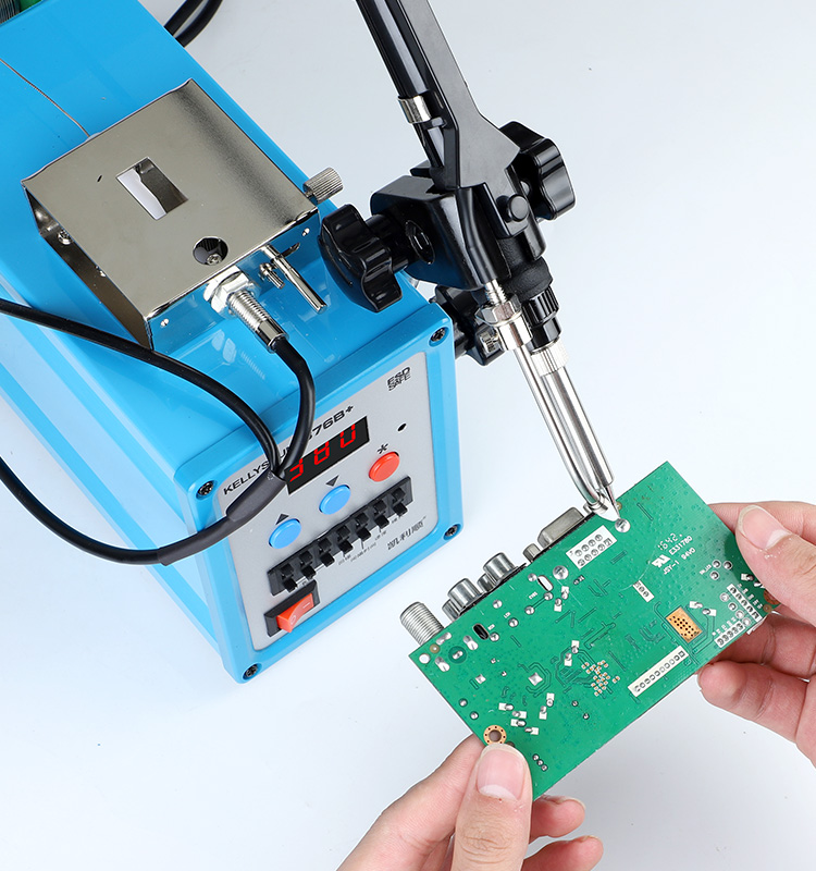 KELLYSHUN 376B+ Automatic Tinning Machine 90W Fast Heating LED Digital Display Soldering Station Pre(图2)