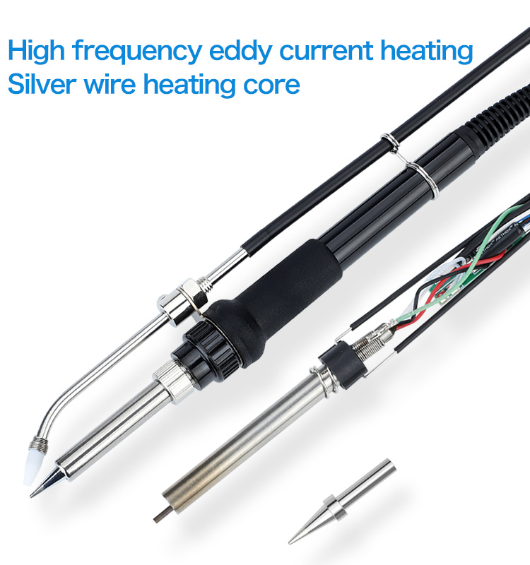 KELLYSHUN 376B+ Automatic Tinning Machine 90W Fast Heating LED Digital Display Soldering Station Pre(图7)